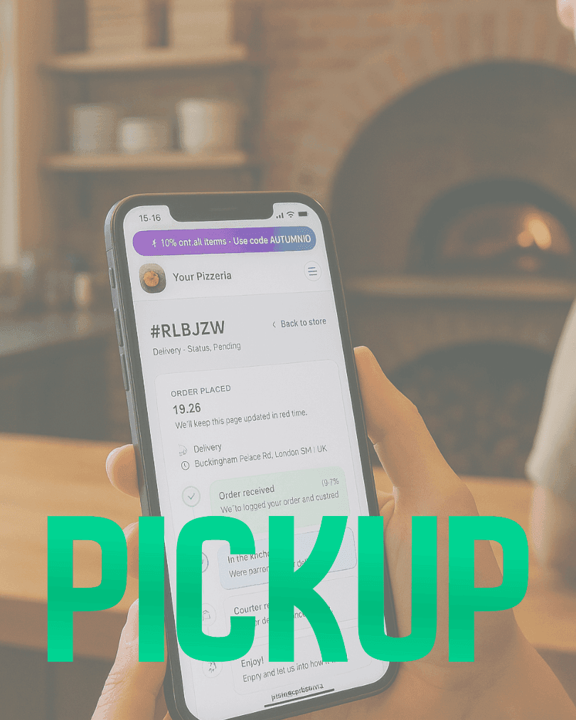 Ordery pickup ordering experience